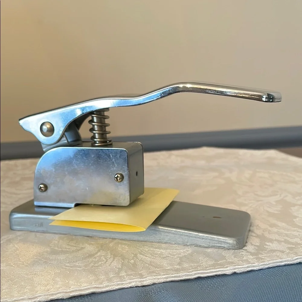 Vintage Staple-less Paper Fastener